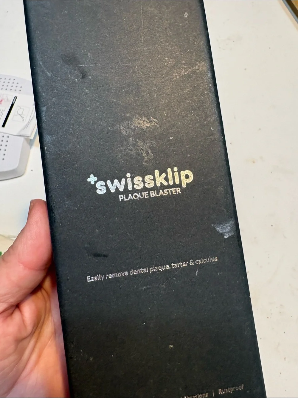 Swissklip plaque blaster